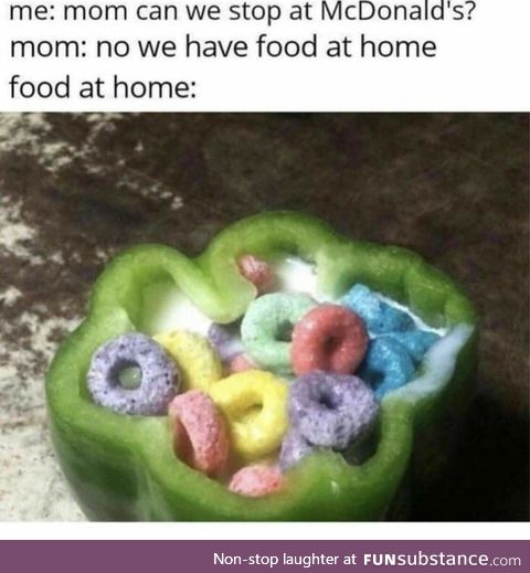 We Have Food At Home. And all of it is cursed.