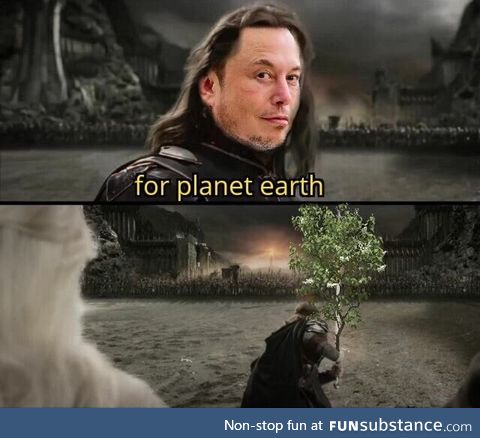 For planet earth!