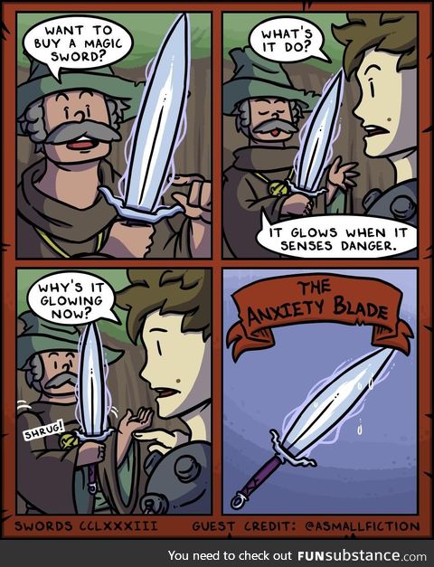 Magic sword