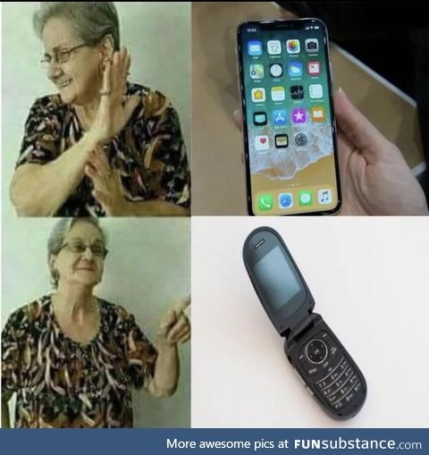 Just bought my grandma a new phone