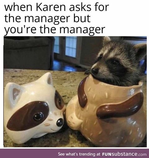 Of Course You Can Talk To The Manager.. For He Is Me
