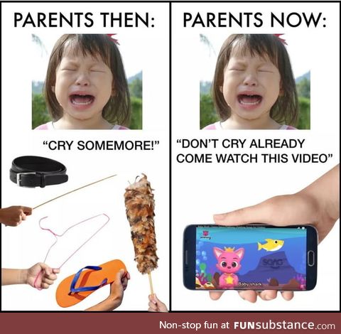 Parenting then and now