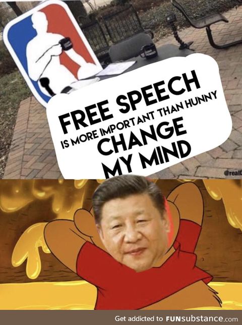 Hunny vs Free Speech