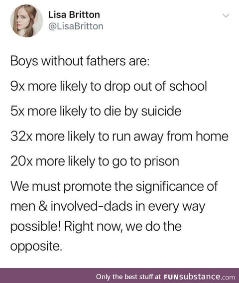 Boys without fathers
