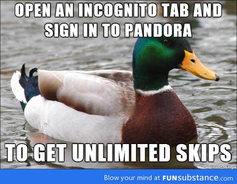 Hate pandora's limited skips? Follow this piece of advice