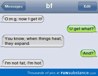 I'm just hot