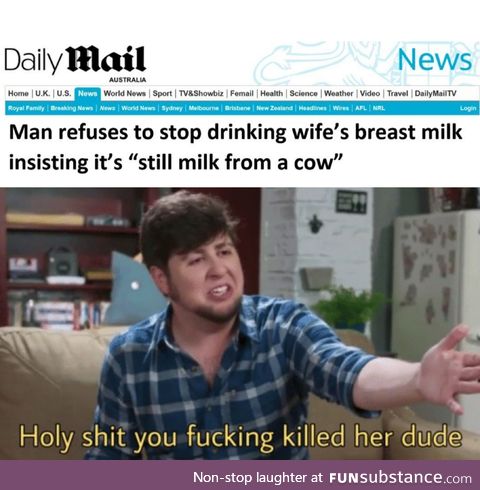 Milking it