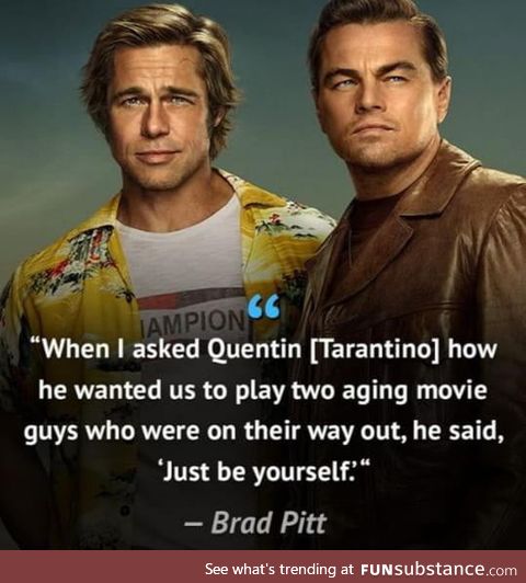 Quentin Tarantino is an absolute madlad