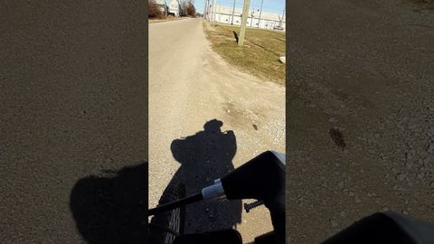 Literally just someone riding their bike