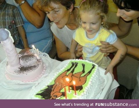 Grandma and granddaughter have the same birthday