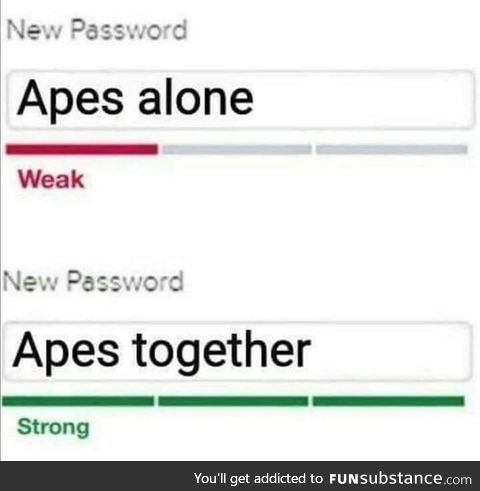 Apes Together is Stronger than Apes Alone