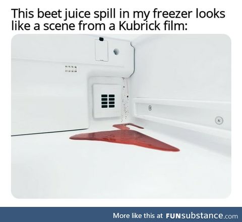 That's cool, but the cleanliness of the fridge too