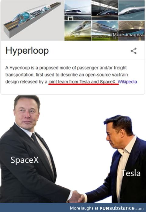 Mmh, yes. Team work makes the dream work! Elon and Musk make a great team!