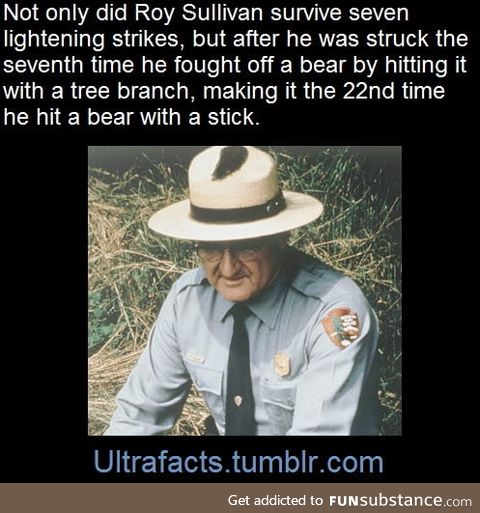 Park rangers can take it