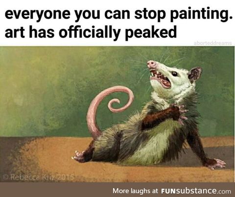Awesome opossum