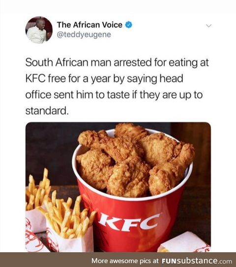 KFC madlad