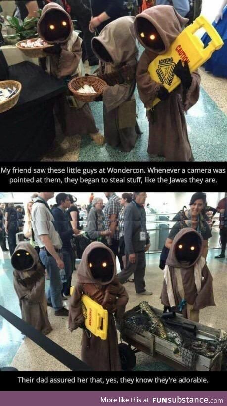 Adorable Jawas