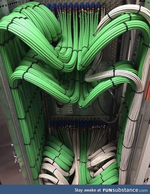 Amazing work by an electrician