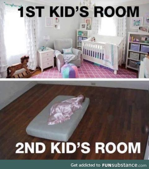 So true! Sorry to all kids second