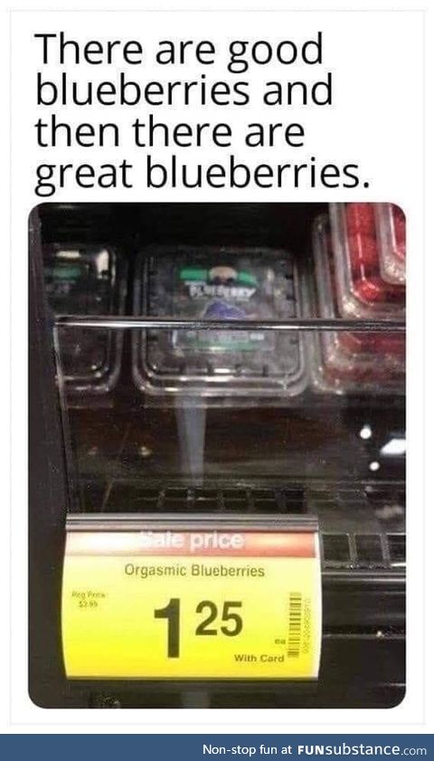 Gotta love blueberries!