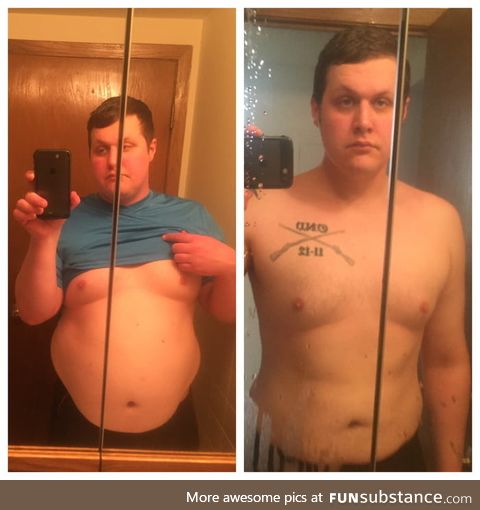 Wanted to share my 6 month progress with my second family, you guys have helped keep me