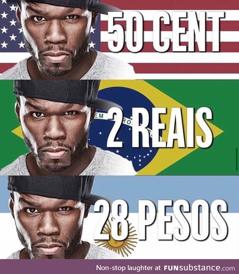 How 50 cent is called in your country?