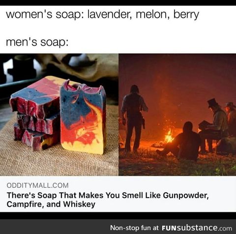A manly smell