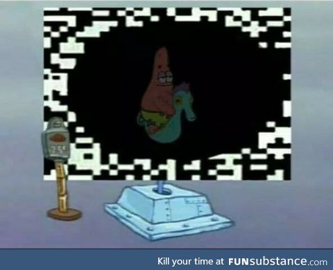 Patrick's out of coins so shake and have some fun