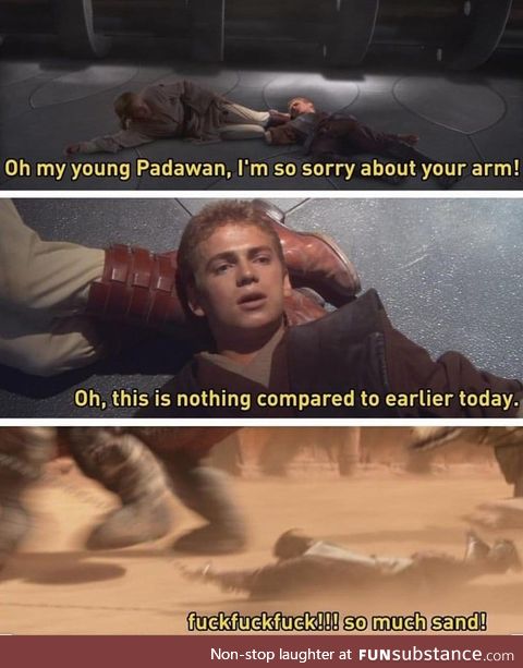 Not to worry, we're still flying with half an arm