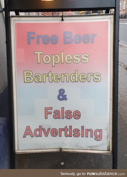Topless bartenders