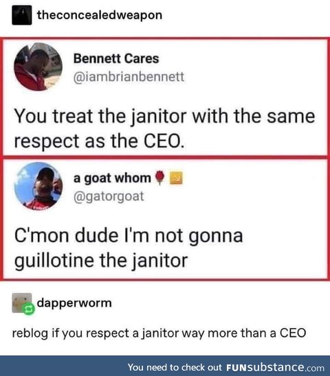 About respect