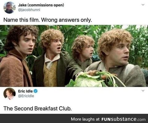 Only true hobbits will understand