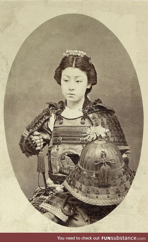 A female samurai