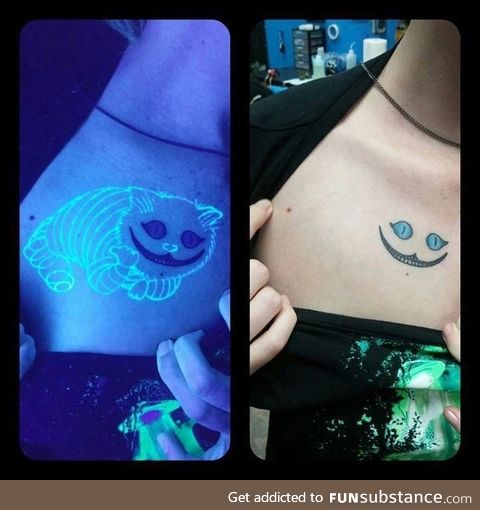 Tattoo under UV