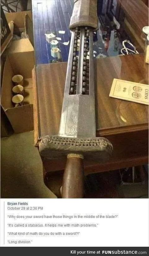 Behold the "Stabacus"
