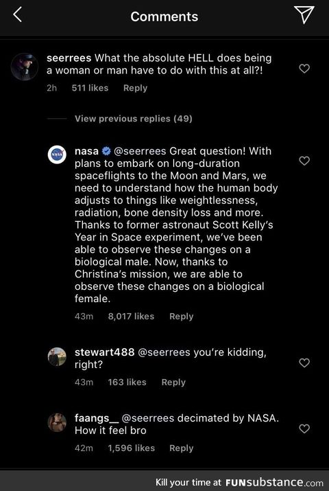 NASA teaches exactly what the hell it has to do with it all