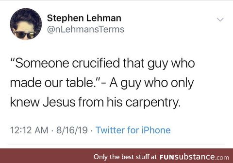 The lord's table,