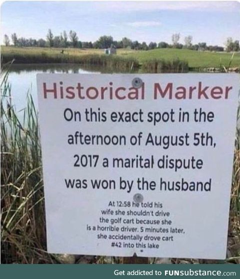 An interesting historical marker