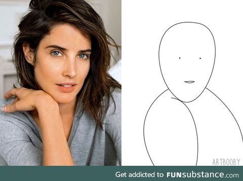 Just finished a portrait of Cobie Smulders. I did my best! It took me a long time to draw