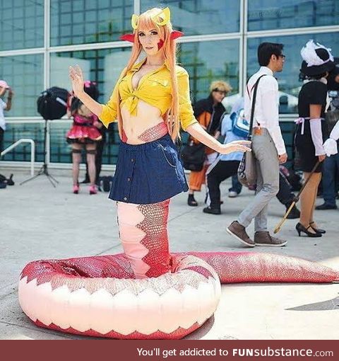 Lamia cosplay