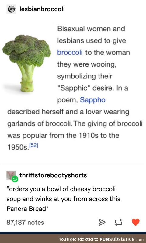 Dawn the broccoli of love