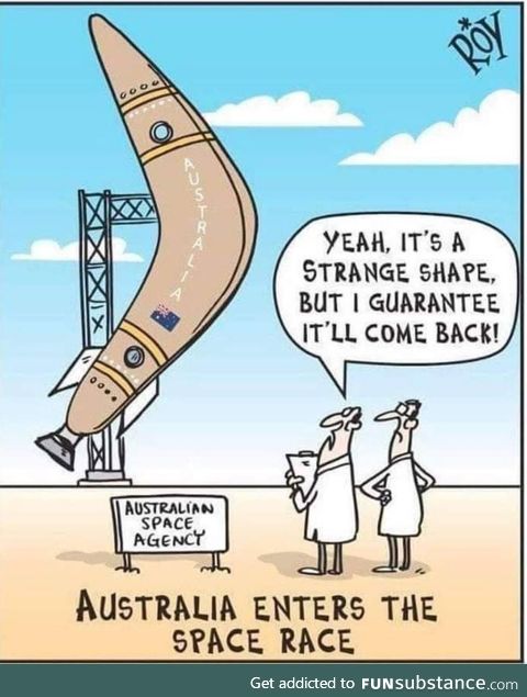 Australia enters the space race