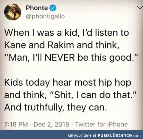 Rakim's tracks still hits different tho