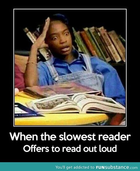 The slowest reader