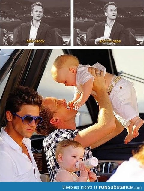 Neil Patrick Harris and his family