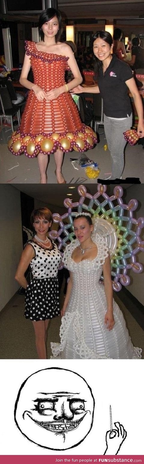 Balloon dresses