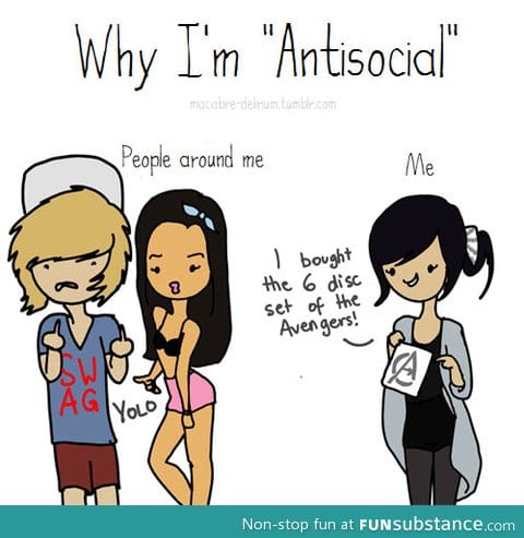 Why I'm anti-social