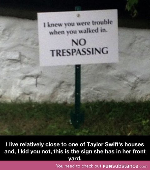 No Trespassing