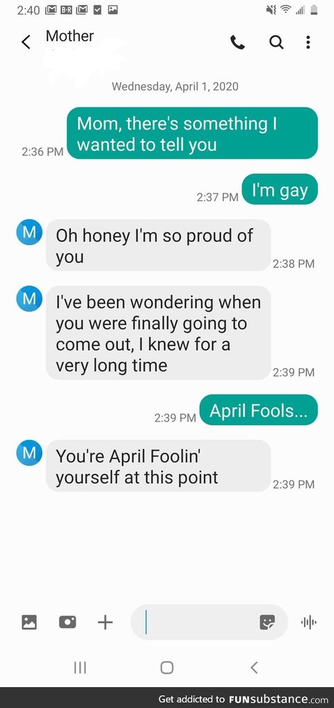 I am the April Fool