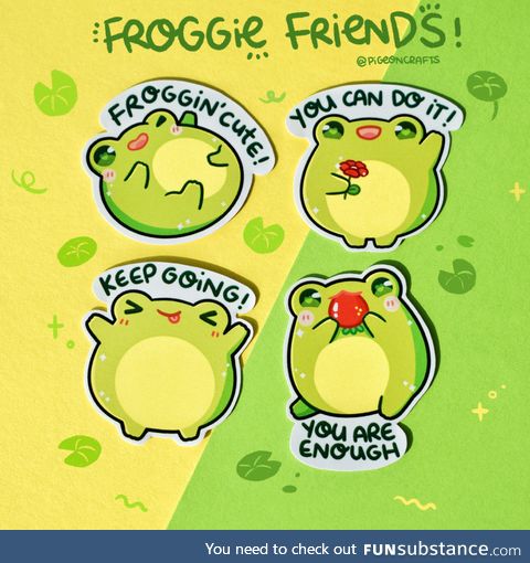 Froggo Fun #107 - A Little Monday Pick-me-up